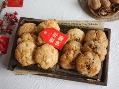 核桃咖啡酥饼的制作教程