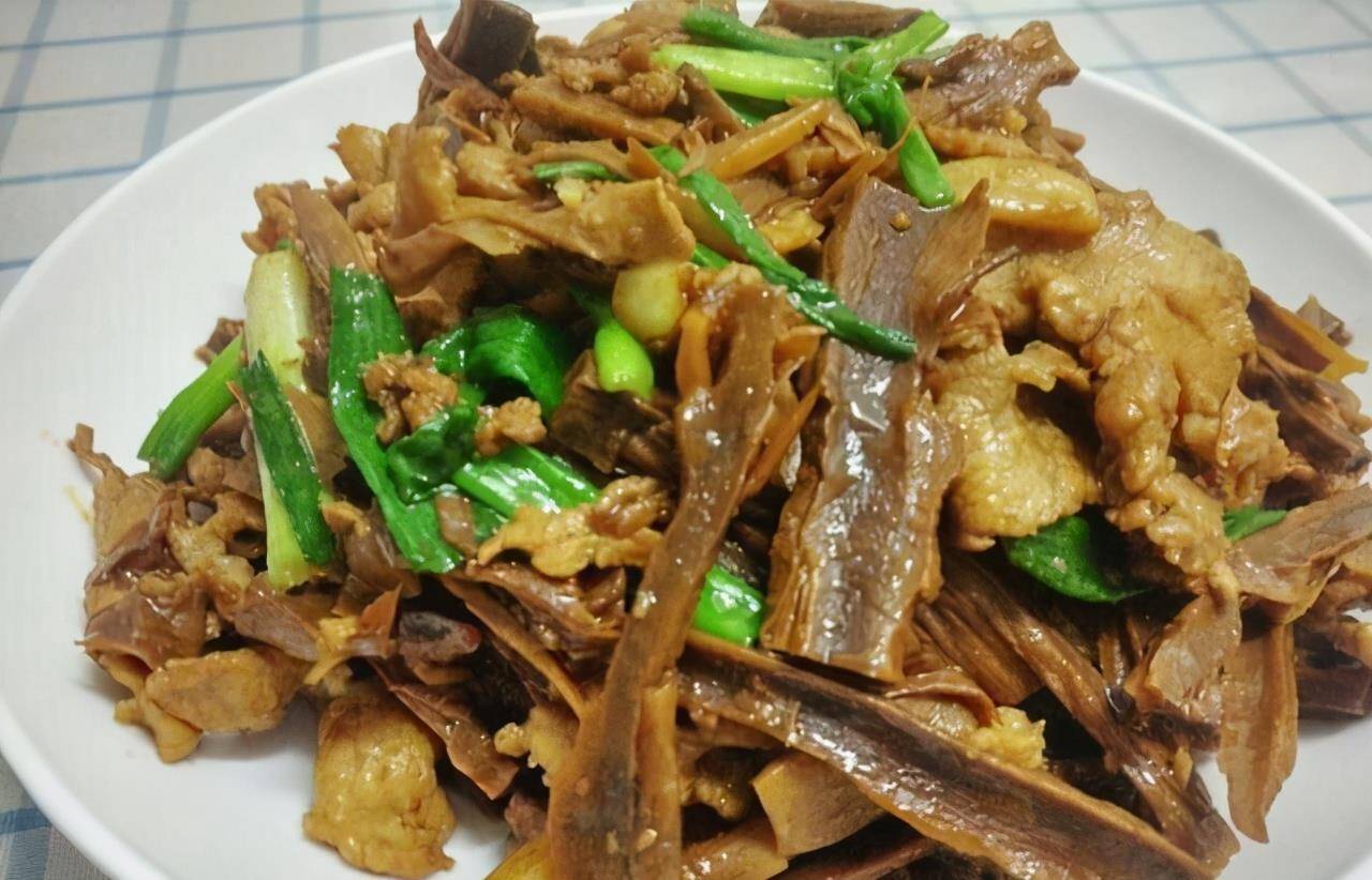 笋干炒肉丝笋干炒肉丝做法