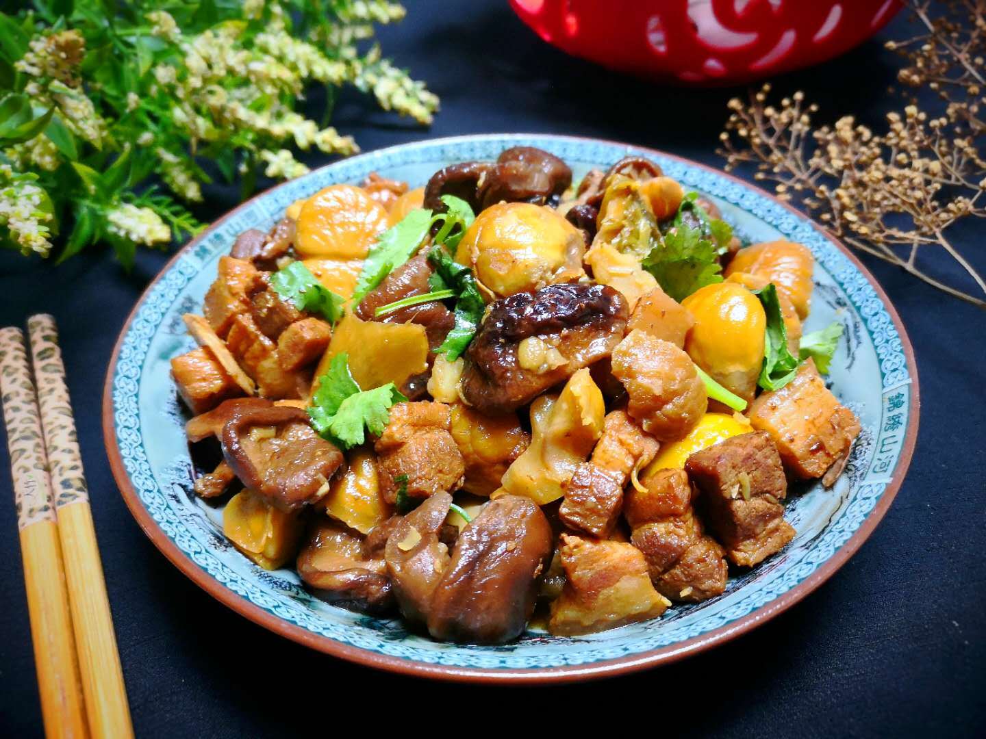 板栗烧肉的做法最正宗的做法