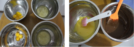 斑马气疯蛋糕步骤1-2