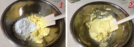 香葱曲奇饼干步骤1