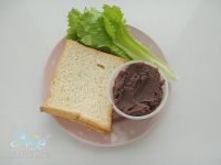 豆沙玫瑰吐司卷的做法步骤1