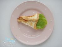 豆沙玫瑰吐司卷的做法步骤3