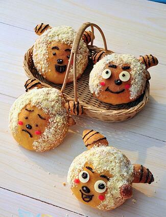 喜羊羊面包的制作方法       菜谱宝