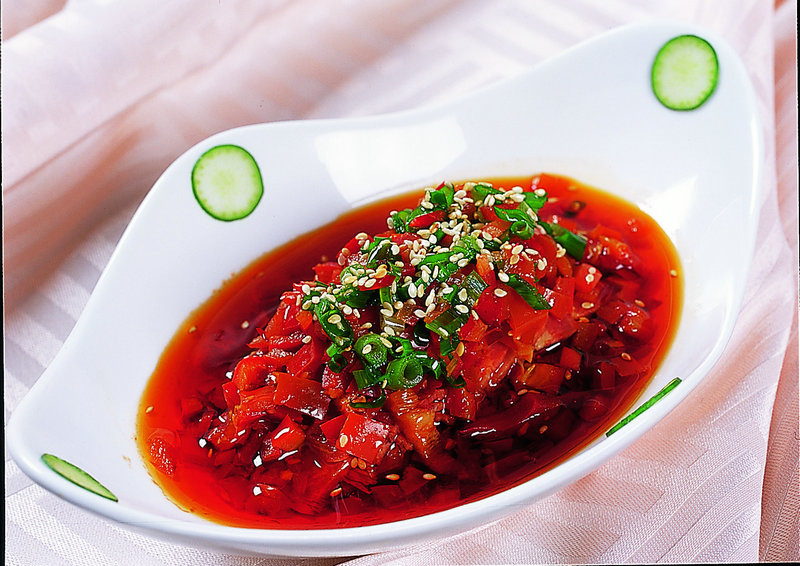 凉拌西兰花菜的家常做法