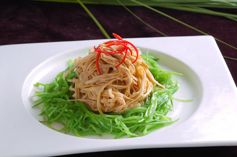 皮蛋瘦肉粥配什么菜好吃