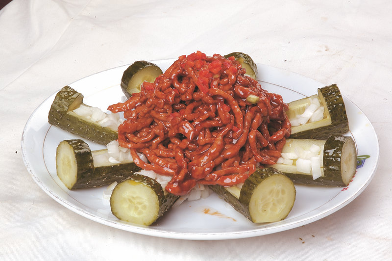 蘑菇炒肉丝的做法_蘑菇炒肉丝怎么做好吃